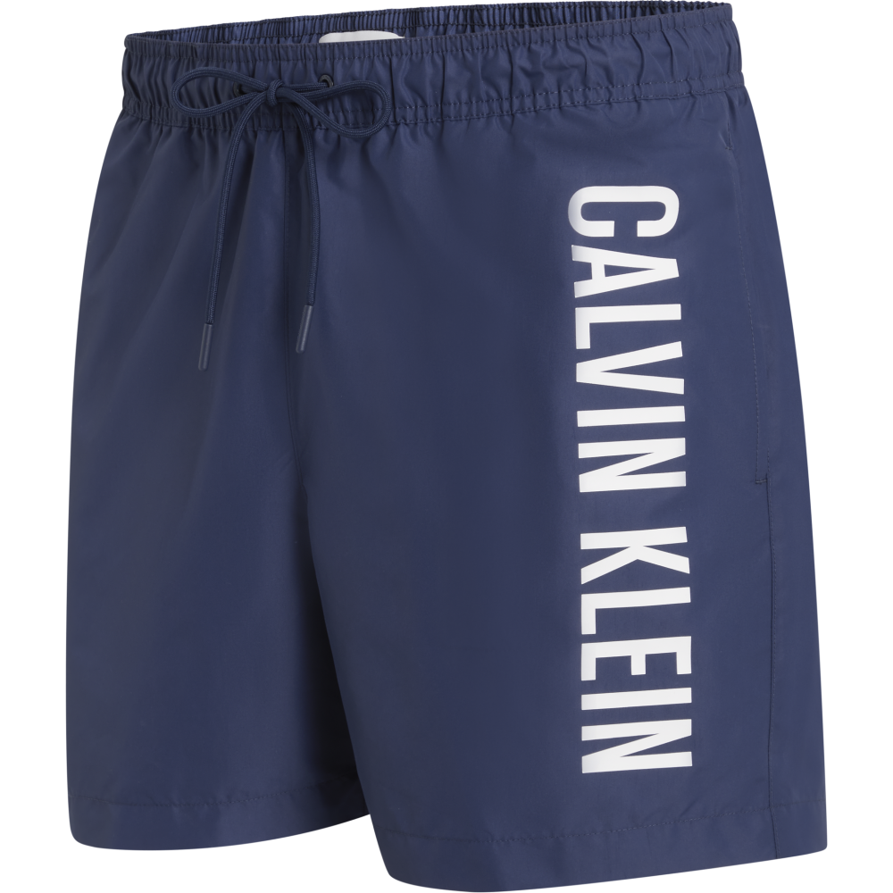 Calvin Klein Drawstring Swimwear Men KM0KM01004-C7E, Ανδρικό Μαγιό Calvin Klein Μεσαίου Μήκους, SIGNATURE NAVY