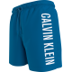 Calvin Klein Drawstring Swimwear Men KM0KM01004-DYO, Ανδρικό Μαγιό Calvin Klein Μεσαίου Μήκους, FAIENCE BLUE