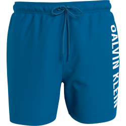 Calvin Klein Drawstring Swimwear Men KM0KM01004-DYO, Ανδρικό Μαγιό Calvin Klein Μεσαίου Μήκους, FAIENCE BLUE