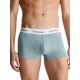 Calvin Klein Low Rise Trunk  3pk 0000U2664G-N21 Ανδρικά Μπόξερ  3 τεμαχίων, ΠΡΑΣΙΝΟ-ΜΕΝΤΑ-ΣΙΕΛ