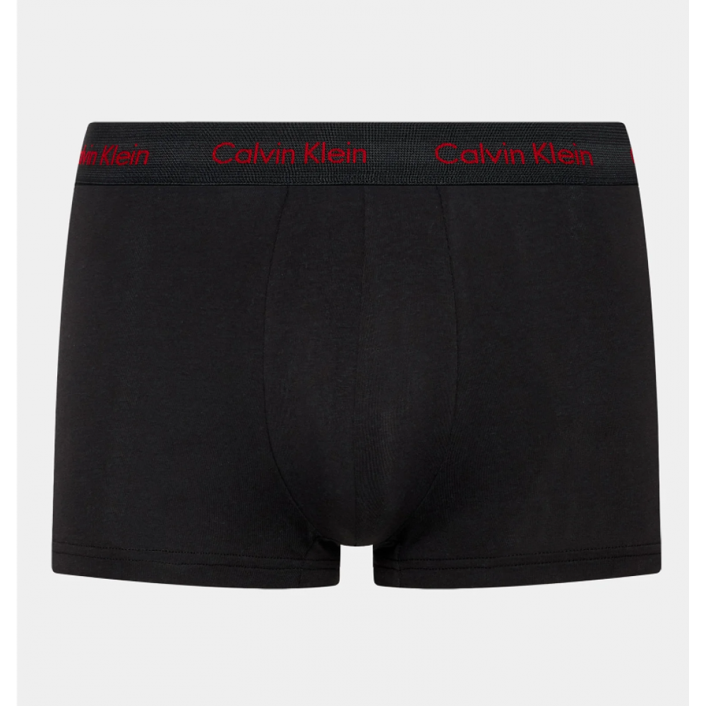 Ανδρικα Boxer Calvin Klein Low Rise Trunk 0000U2664G-NOU 3pack, ΜΑΥΡΑ