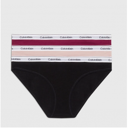 Calvin Klein  Bikini  3Pack 000QD5207E-NP6, Γυναικεία Κυλοτάκια σετ 3 τεμ. MULTI COLOUR