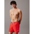 Calvin Klein KM0KM01101-XM8, Medium Drawstring Swimwear Men  Ανδρικό Μαγιό, ΚΟΚΚΙΝΟ