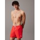 Calvin Klein KM0KM01101-XM8, Medium Drawstring Swimwear Men  Ανδρικό Μαγιό, ΚΟΚΚΙΝΟ