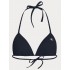 Γυναικείο Τριγωνάκι Μαγιό, Calvin Klein Triangle-RP Bikini Top  KW0KW02343-BEH, ΜΑΥΡΟ