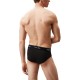 Calvin Klein LV00NB4388-TM6, ICON COTTON STRETCH Hip Brief, Ανδρικά Σλιπ 3 τεμ. BLACK Calvin Klein LV00NB4388-TM6, ICON COTTON STRETCH Hip Brief, Ανδρικά Σλιπ 3 τεμ. BLACK