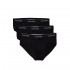 Calvin Klein LV00NB4388-TM6, ICON COTTON STRETCH Hip Brief, Ανδρικά Σλιπ 3 τεμ. BLACK 