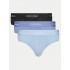 Calvin Klein LV00NB4388-W8O ICON COTTON STRETCH Hip Brief, Ανδρικά Σλιπ 3 τεμ. Glacier, Blue Bell