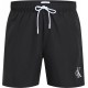 Calvin Klein KM0KM01101-BEH, Medium Drawstring Swimwear Men  Ανδρικό Μαγιό, ΜΑΥΡΟ