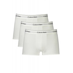 Calvin Klein LV00NB4392-100, Ανδρικά Μποξεράκια 3Pack Icon Cotton Stretch, ΑΣΠΡΟ