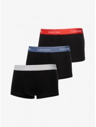 Calvin Klein LV00NB4389-VQO Low Rise Trunk 3pack, Ανδρικά Μπόξερ ΜΑΥΡΑ