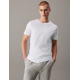 Calvin Klein LV00NB4051-100,  S/S Crew Neck 3pk, Ανδρικές Φανέλες Κοντό Μανίκι 3 τεμ.  ΑΣΠΡΟ