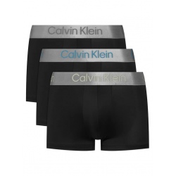 Calvin Klein LV00NB4269-3W7, Ανδρικά Trunk Brushed Microfiber Stretch  3pack, ΜΑΥΡ0