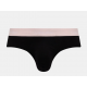 Calvin Klein LV00NB4388-3ZG, ICON COTTON STRETCH Hip Brief, Ανδρικά Σλιπ 3 τεμ. BLACK 