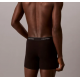 Calvin Klein LV00NB4394-40I, Men's Icon Boxer Brief  3 τεμ. Ανδρικά Μπόξερ Μακρύ, ΜΑΥΡΟ