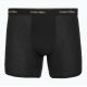 Calvin Klein LV00NB4394-40I, Men's Icon Boxer Brief  3 τεμ. Ανδρικά Μπόξερ Μακρύ, ΜΑΥΡΟ