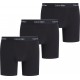Calvin Klein LV00NB4394-TM6, Ανδρικό Boxer Brief  3 τεμ. Βαμβακερό μακρύ, ΜΑΥΡΟ
