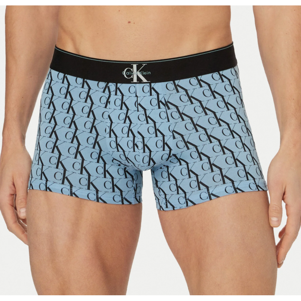 Calvin Klein Trunk LV00NB4472-53Q Set 3pack, Ανδρικά Μπόξερ Graphic Monogram Cotton Stretch