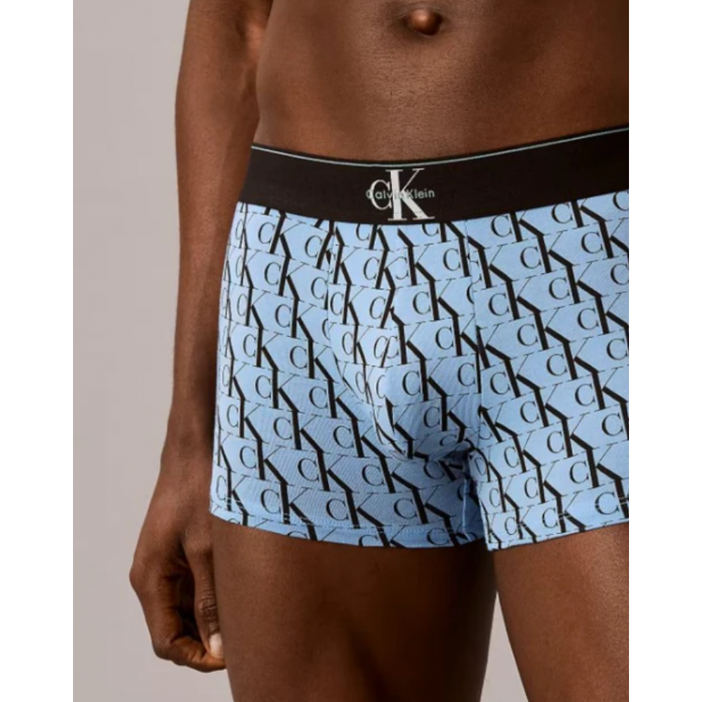 Calvin Klein Trunk LV00NB4472-53Q Set 3pack, Ανδρικά Μπόξερ Graphic Monogram Cotton Stretch