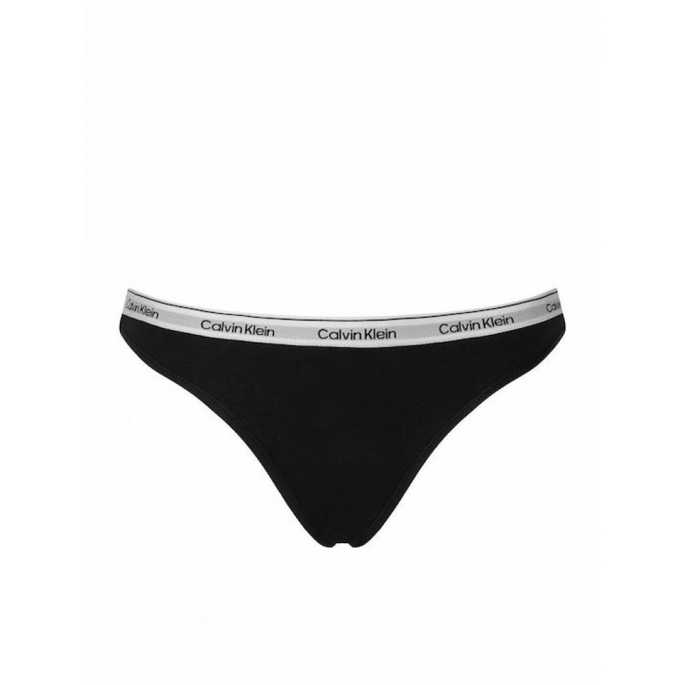Calvin Klein LV00QD5209-3RN Thong 3PK, Γυναικεία Bαμβακερά κυλοτάκια String 3τεμ. MULTI COLOR