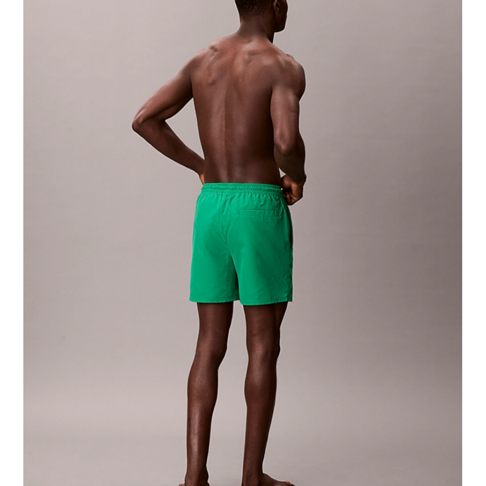 Calvin Klein LV00N61045-QCP, Medium Drawstring Waistband, Ανδρικό Μαγιό MARDI GRAS GREEN