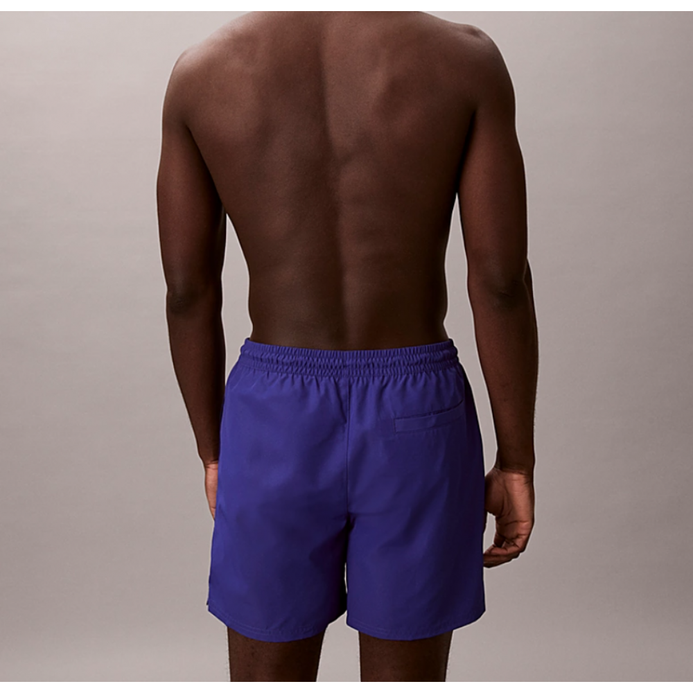 Calvin Klein LV00N61045-C8X, Medium Drawstring Waistband, Ανδρικό Μαγιό BLUE RIVER FOG