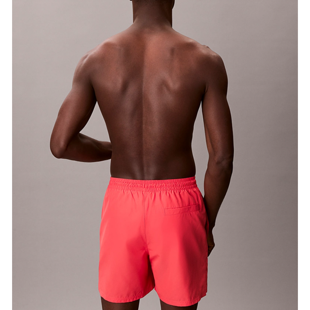 Calvin Klein LV00N61045-XKP, Medium Drawstring Waistband, Ανδρικό Μαγιό PUNCH PINK