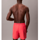 Calvin Klein LV00N61045-XKP, Medium Drawstring Waistband, Ανδρικό Μαγιό PUNCH PINK