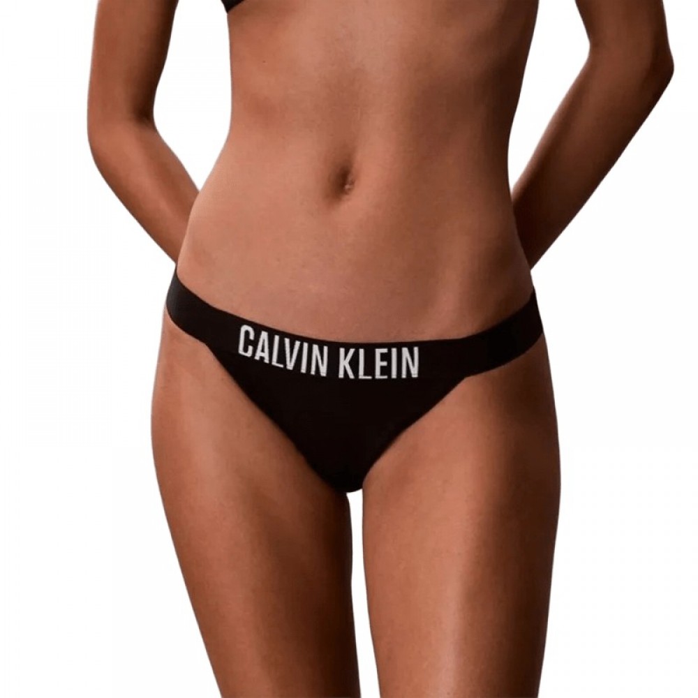 Calvin Klein LV00Q61218-UB1, Γυναικείο Bikini Bottom Brazilian, ΜΑΥΡΟ