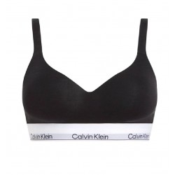Calvin Klein LV00QF8500-UB1, Γυναικείο Αθλητικό Μπουστάκι Push Up με ενίσχυση, ΜΑΥΡΟ