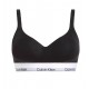 Calvin Klein LV00QF8500-UB1, Γυναικείο Αθλητικό Μπουστάκι Push Up με ενίσχυση, ΜΑΥΡΟ