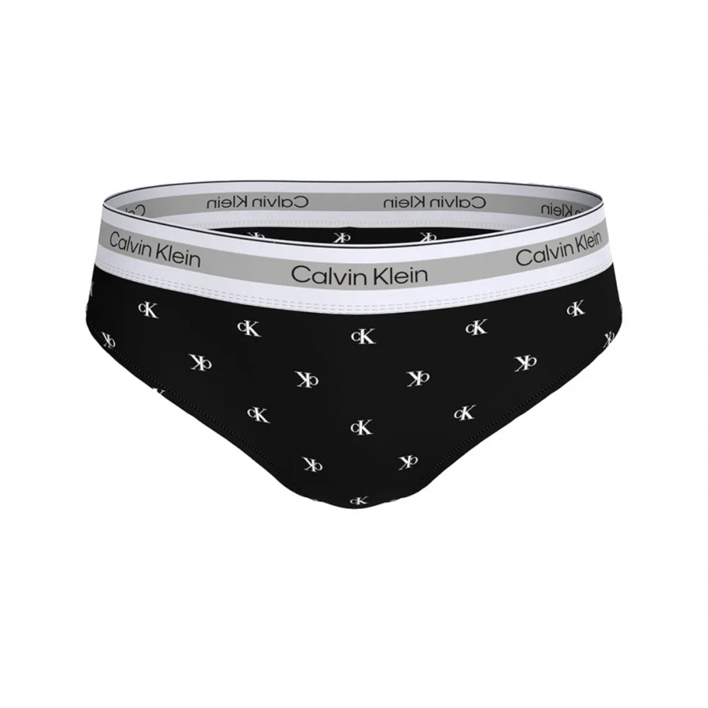 Calvin Klein LV00QF8522-PCS Γυναικείο Brazilian Diamod Logo Icon Cotton Modal,  ΜΑΥΡΟ