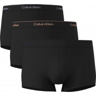 Calvin Klein Low Rise Trunk LV00NB4389-40I 3pack, Ανδρικά Μπόξερ ΜΑΥΡΑ