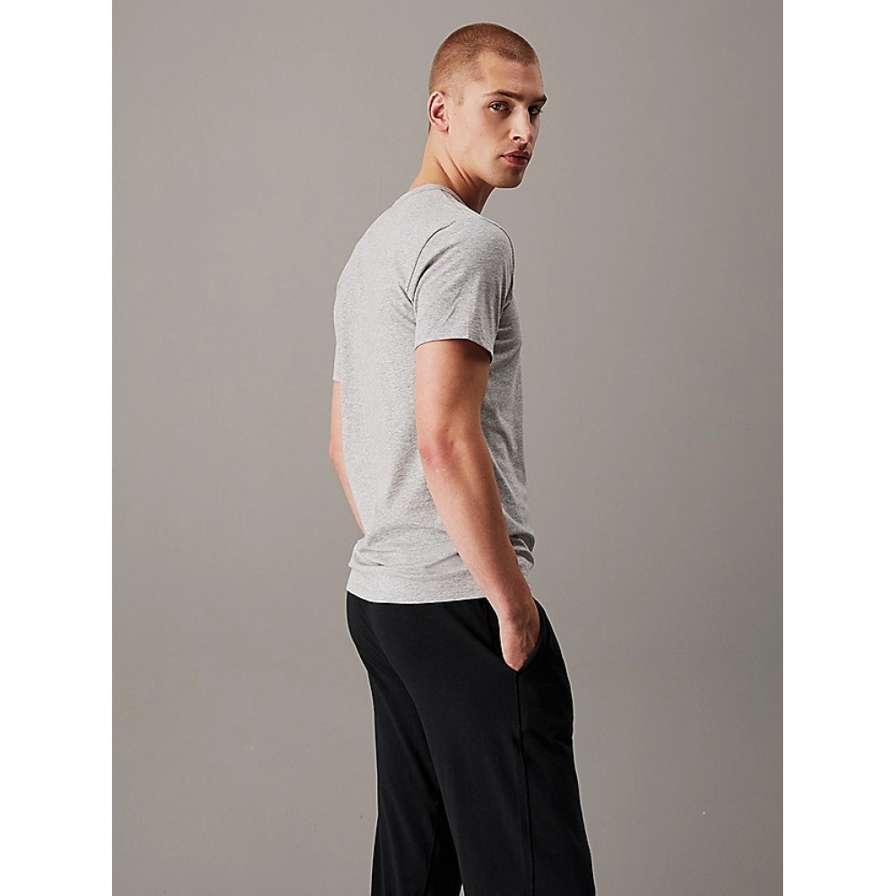Calvin Klein LV00NB4185-MP1,  S/S Crew Neck 3pk, Ανδρικές Φανέλες Κοντό Μανίκι 3 τεμ. MULTI COLOR