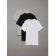 Calvin Klein LV00NB4185-MP1,  S/S Crew Neck 3pk, Ανδρικές Φανέλες Κοντό Μανίκι 3 τεμ. MULTI COLOR