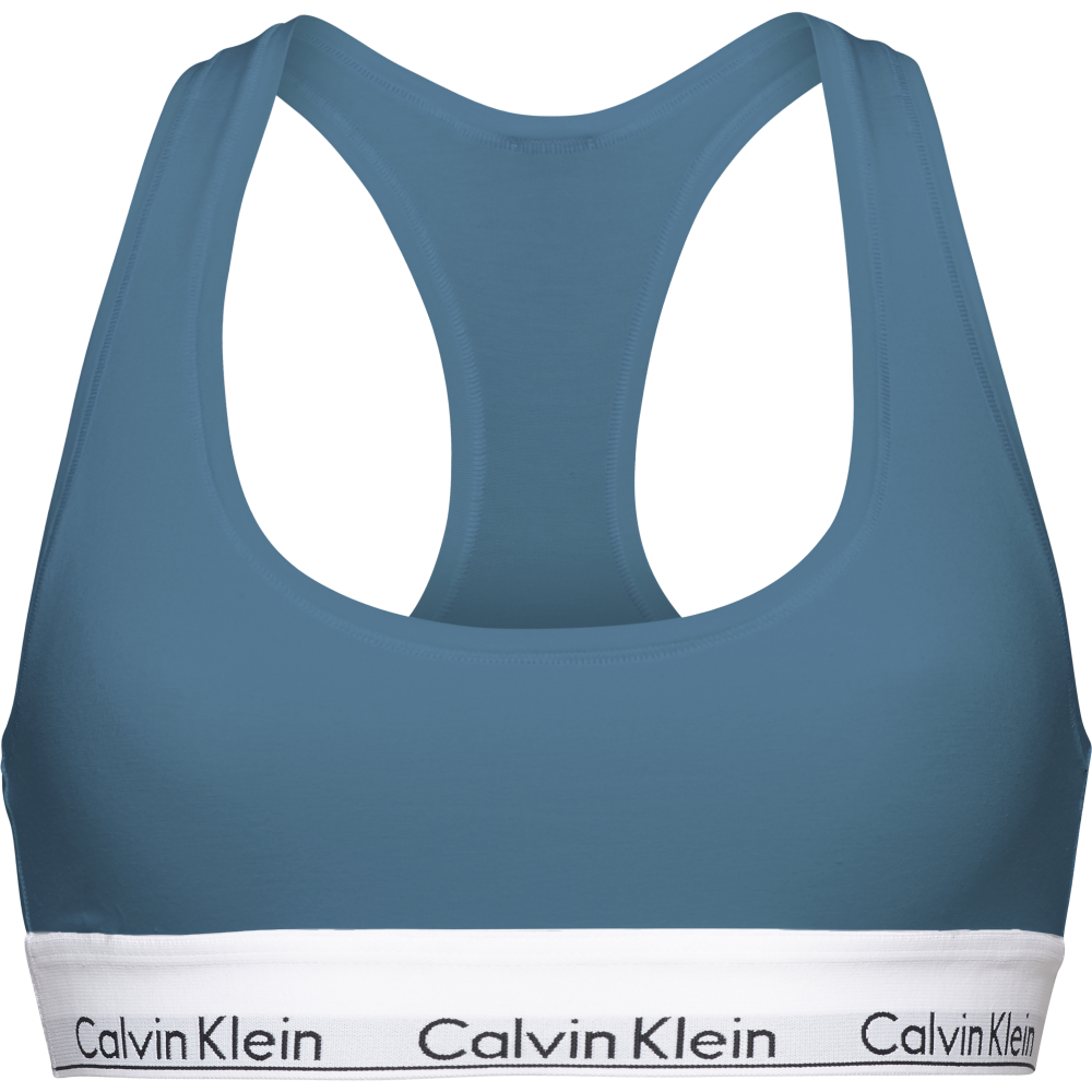 Calvin Klein Bralette 0000F3785E-CX3  με φαρδύ λάστιχο και αθλητική πλάτη