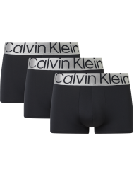 Ανδρικά Boxer Calvin Klein Low Rise Trunk 000NB3074A-7V1 3pack ΜΑΥΡΟ