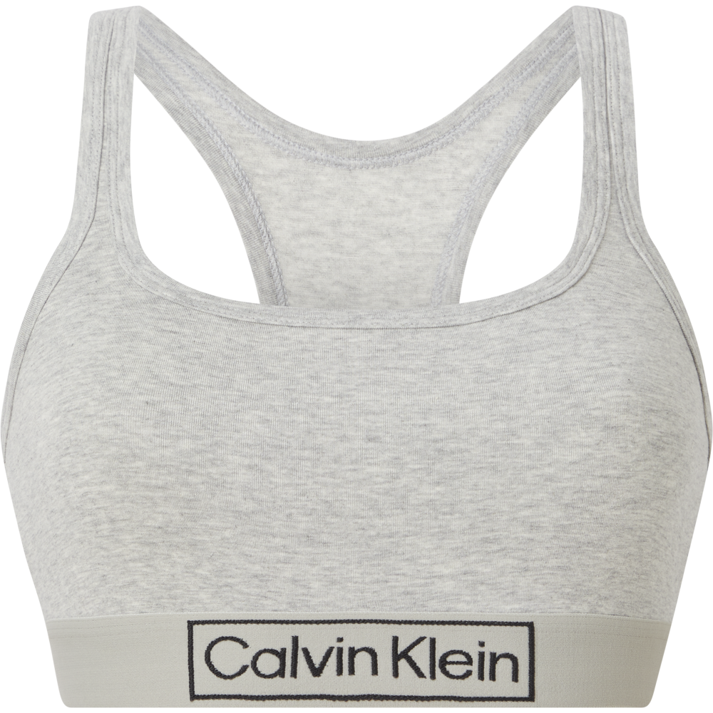 Calvin Klein Unlined Bralette 000QF6768E-P7A  Bralette με φαρδύ λάστιχο και λογότυπο