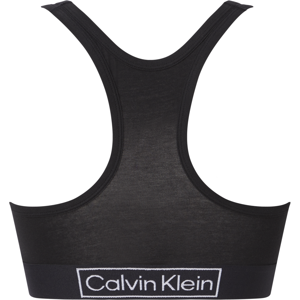 Calvin Klein Unlined Bralette 000QF6768E-UB1 Bralette με φαρδύ λάστιχο και λογότυπο