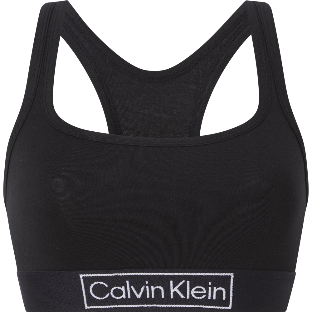 Calvin Klein Unlined Bralette 000QF6768E-UB1 Bralette με φαρδύ λάστιχο και λογότυπο