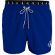 Ανδρικό Μαγιό Calvin Klein Short Double WB, KM0KM00710-C7L BOLD BLUE