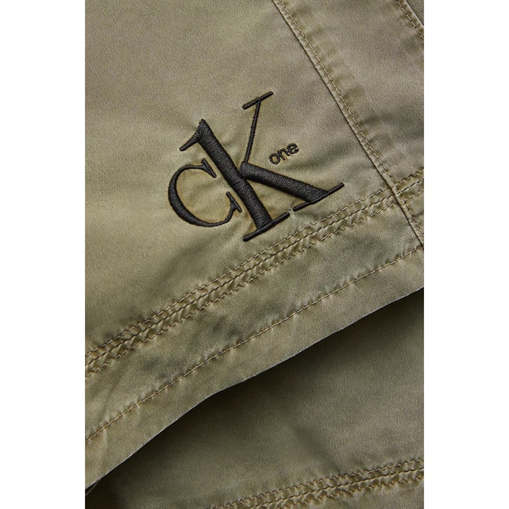 Ανδρικό Μαγιό Calvin Klein Medium Drawstring, KM0KM00742-MSP NEW BASIL