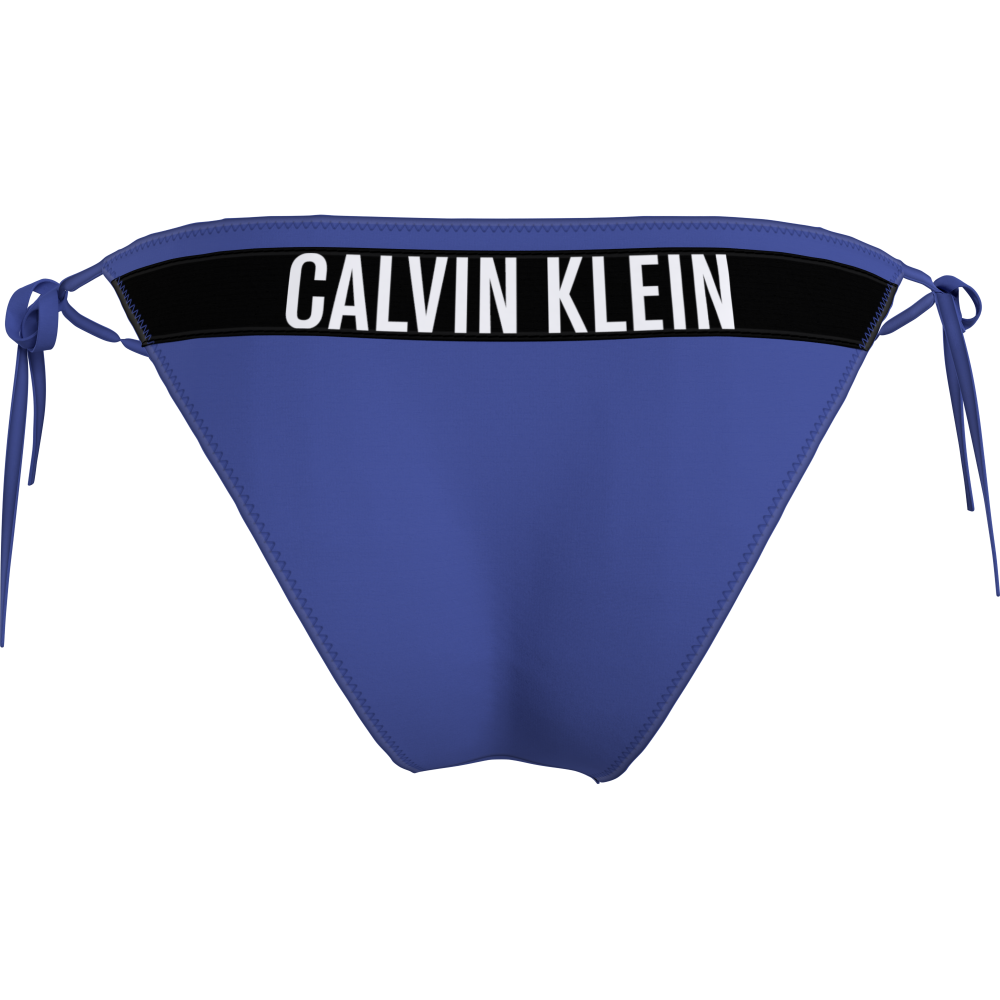 Μαγιό Calvin Klein String Side Tie Cheeky Bikini KW0KW01724-C8H ΜΠΛΕ ΡΟΥΑ