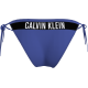 Μαγιό Calvin Klein String Side Tie Cheeky Bikini KW0KW01724-C8H ΜΠΛΕ ΡΟΥΑ