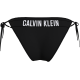 Calvin Klein String Side Tie Cheeky Bikini KW0KW01858-ΒΕΗ, Γυναικείο Κυλοτάκι Μαγιό Δετό, ΜΑΥΡΟ