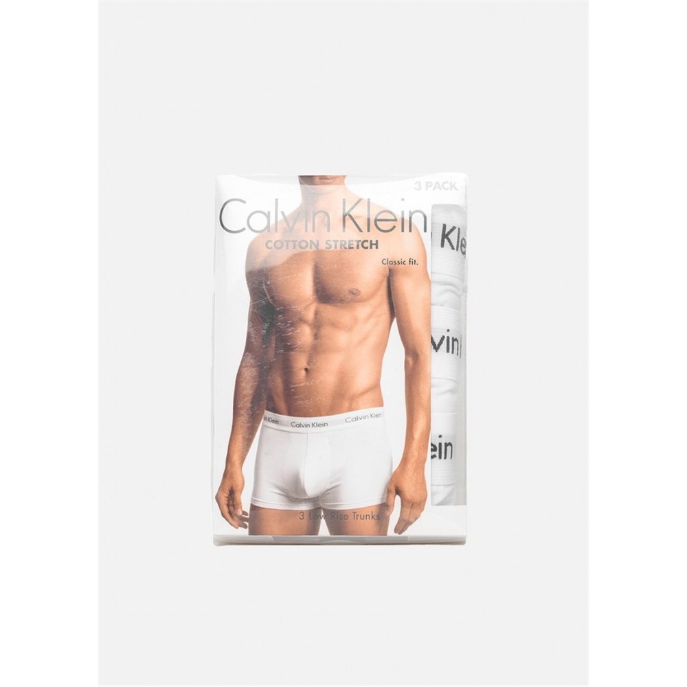 Boxer Calvin Klein Low Rise Trunk 0000U2664G-100 3pack