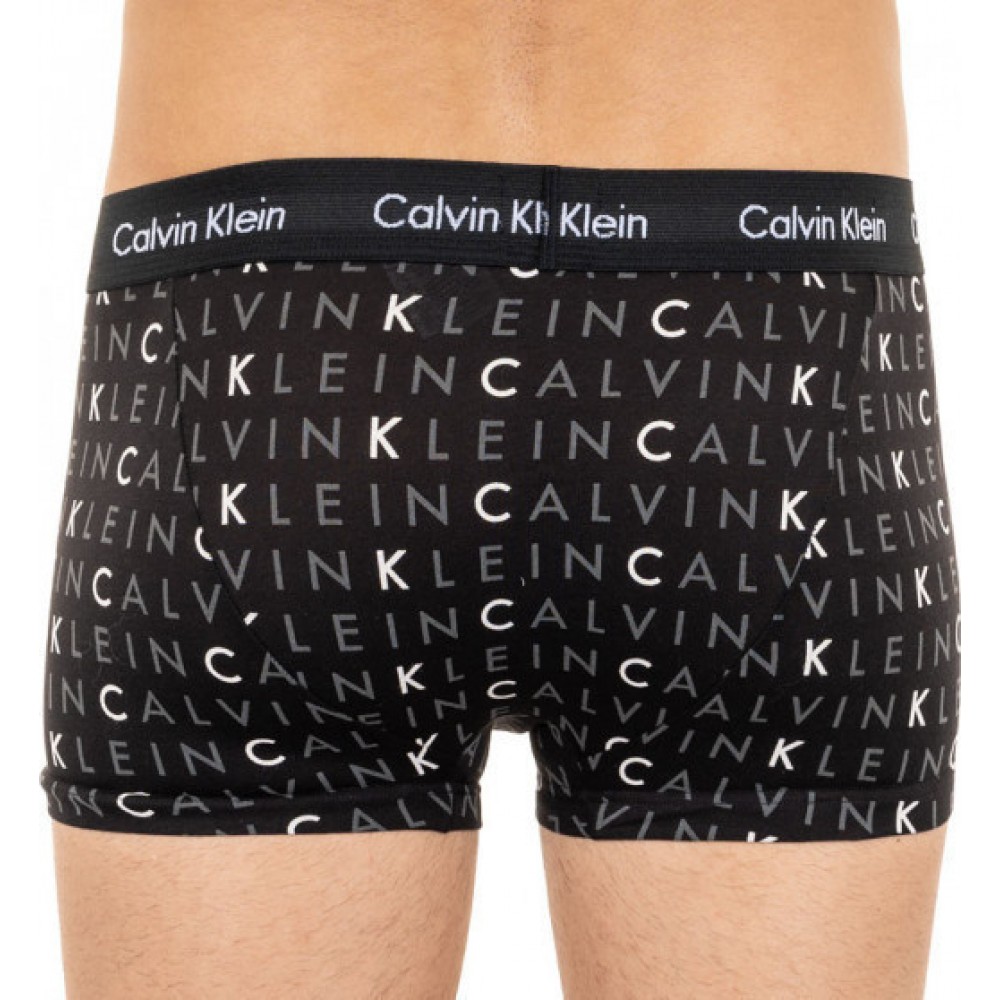 Calvin Klein Low Rise Trunk 3 τεμ. U2664G-YKS, ΠΟΛΥΧΡΩΜΑ