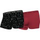 Boxer Calvin Klein  000NB2670A-V6L 2pack "Limited Edition" ΜΑΥΡΟ-ΚΟΚΚΙΝΟ