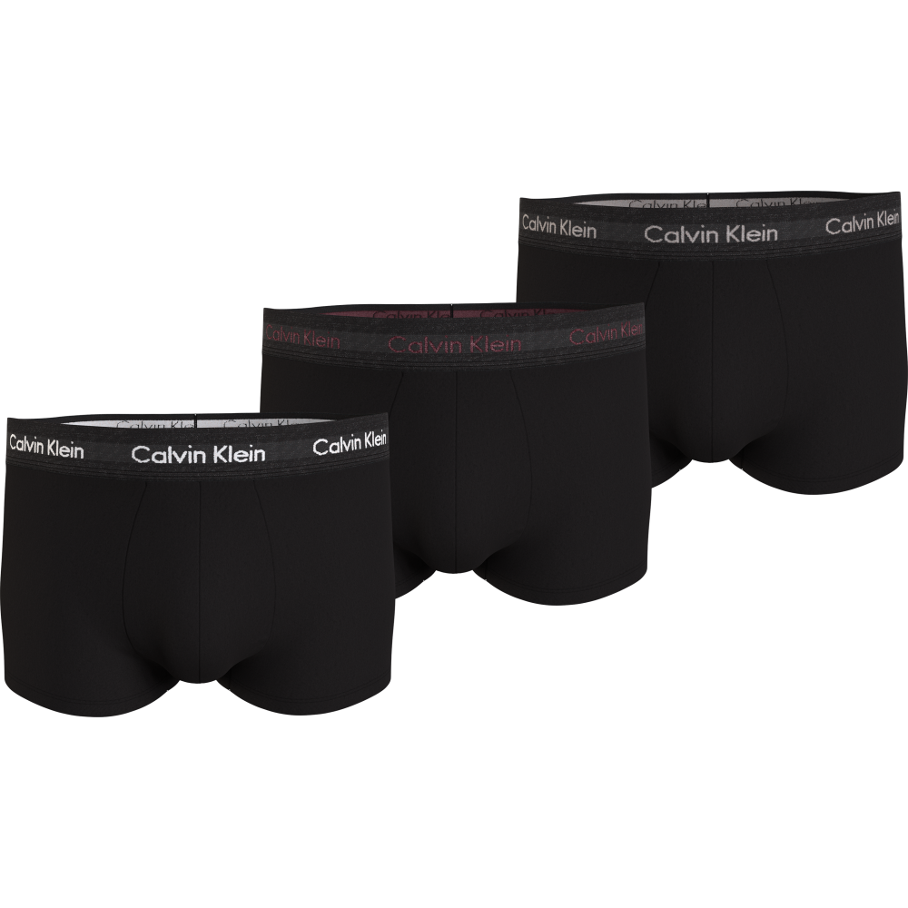 Calvin Klein Low Rise Trunk 3pk 0000U2664G-H55, Ανδρικά Μποξεράκια 3 τεμ. MULTI COLOR