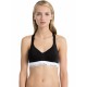 Calvin Klein Lift Bralette 000QF1654E-001 Γυναικείο Μπουστάκι με ελαφριά ενίσχυση και χιαστί τιράντες ΜΑΥΡΟ